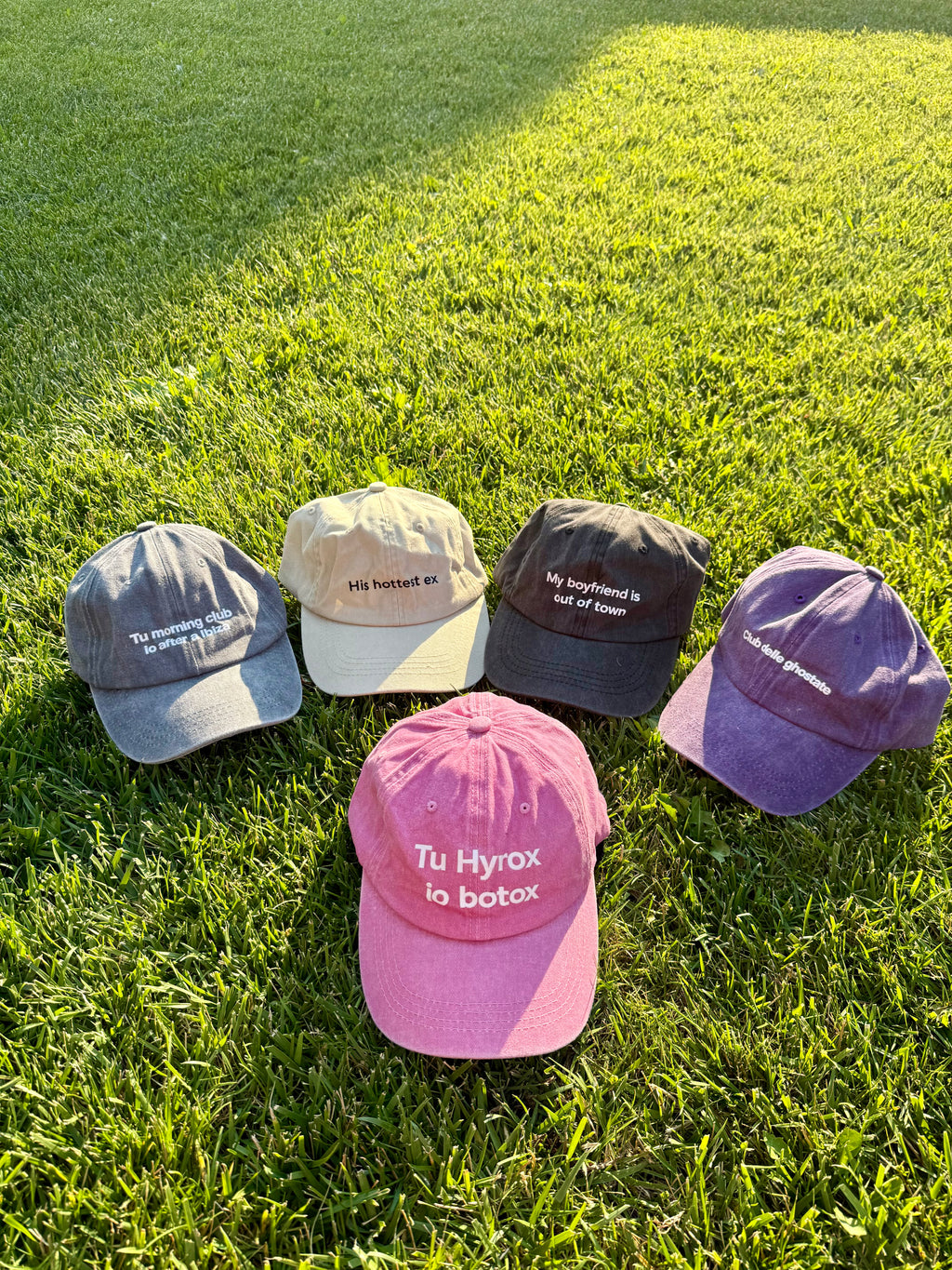 “Choose your mood” cap