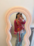 Bohemia Iris patchwork kimono