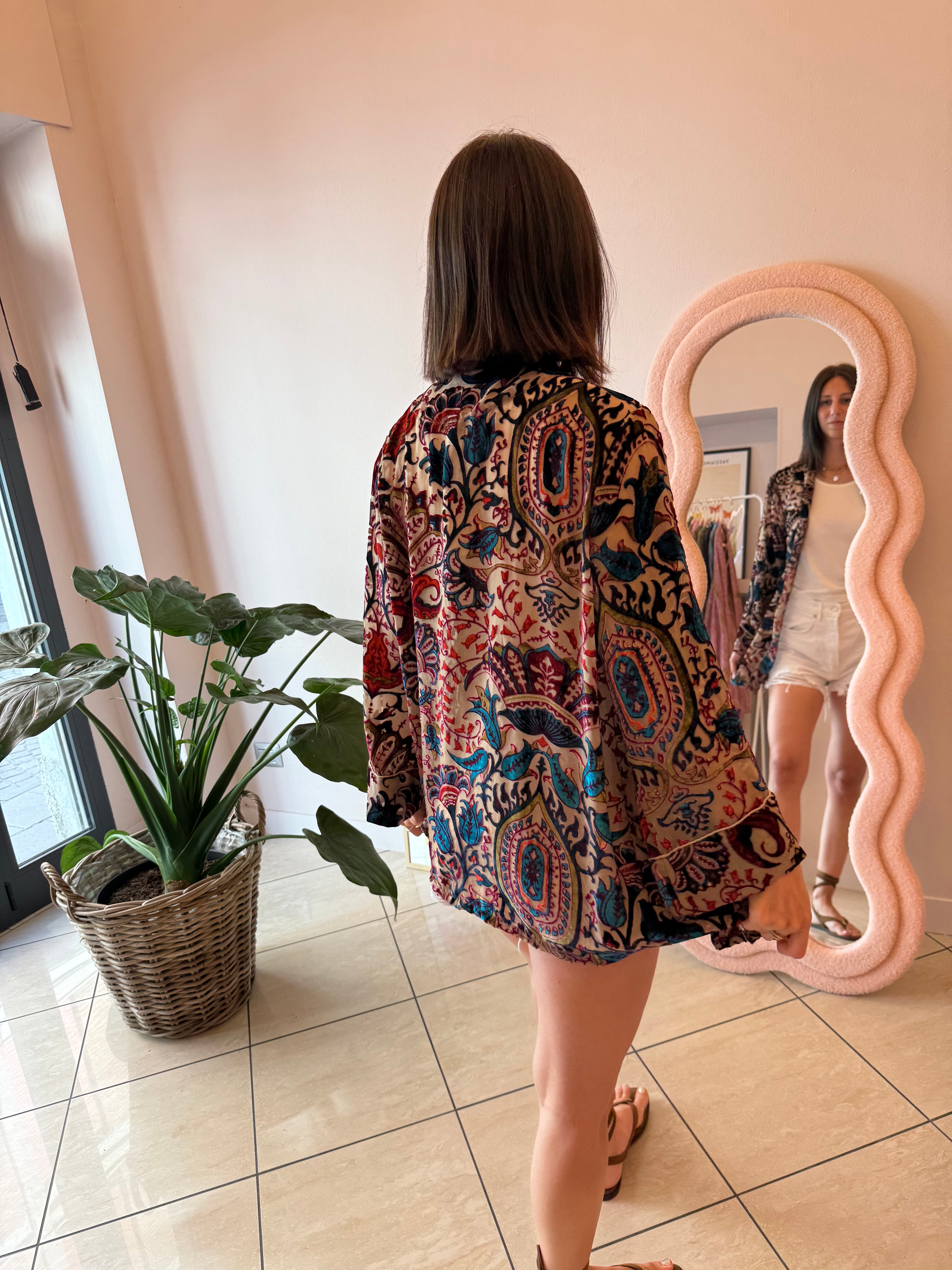 Bohemia kimono velluto