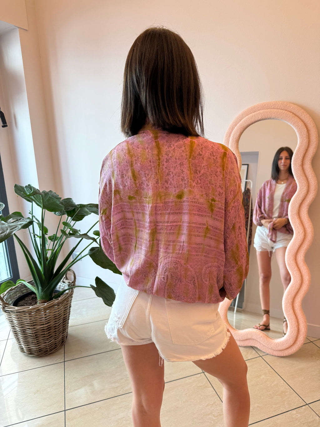Bohemia kimono corto tie dye 4