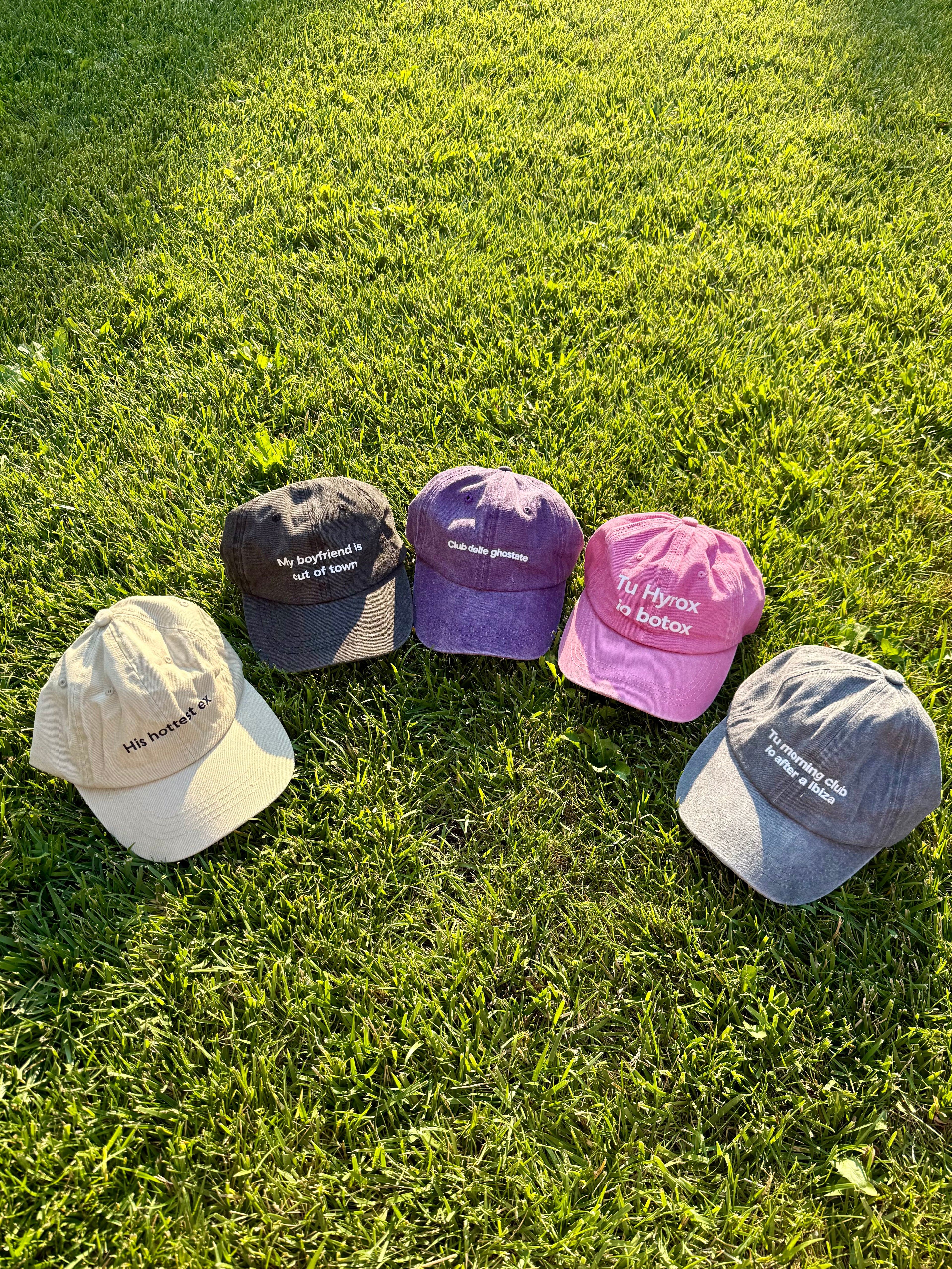 “Choose your mood” cap