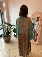 Bohemia maxi kimono seta