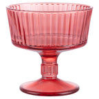 Set 6 coppe gelato 250 ml in vetro colorato, Imperial Color