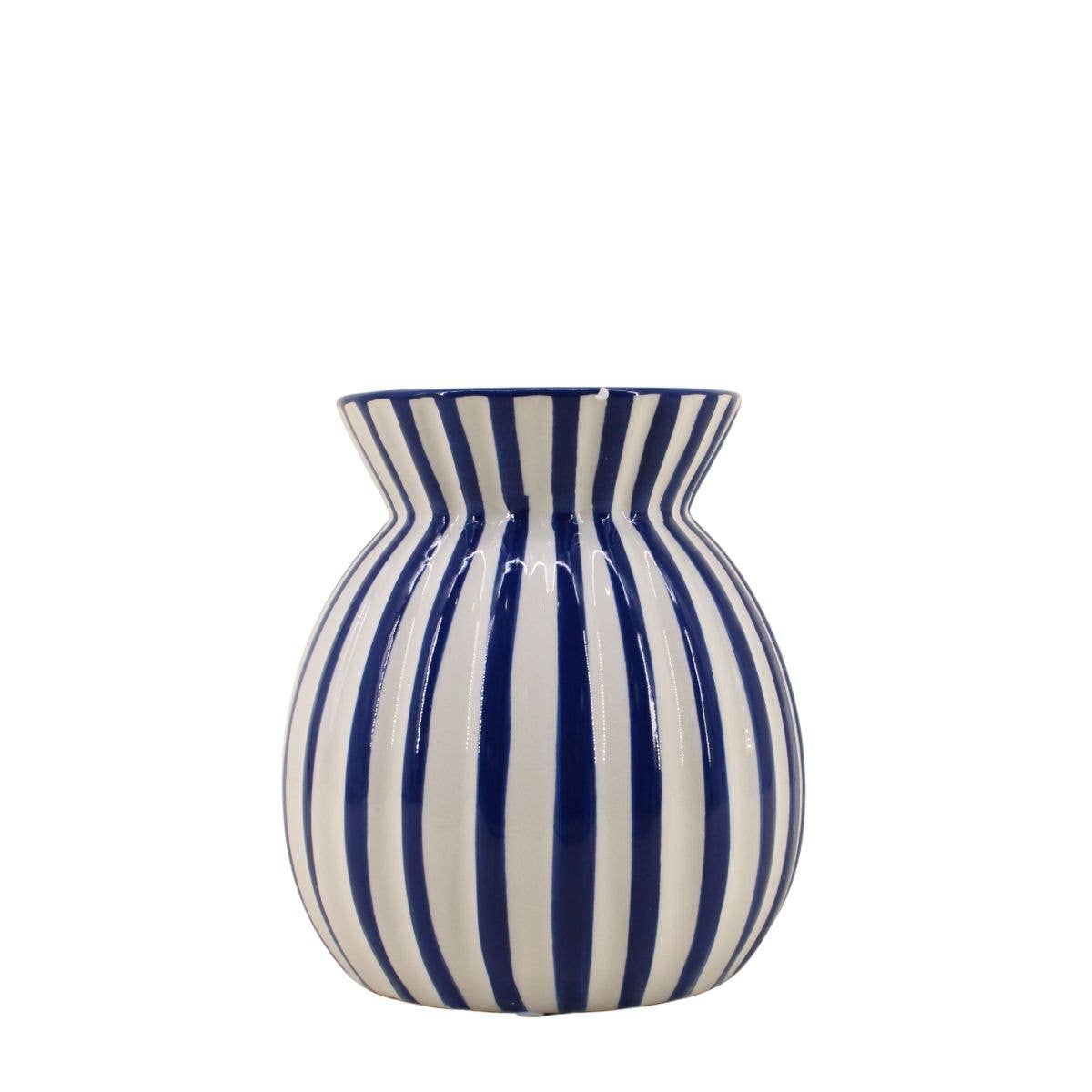 Vaso Ethan righe Blu