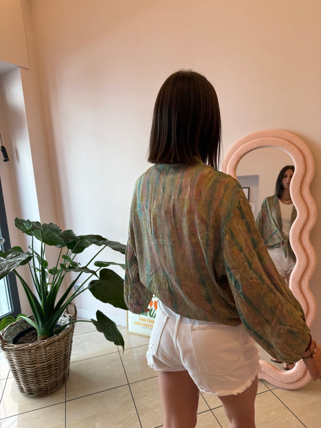 Bohemia kimono corto tie dye 2