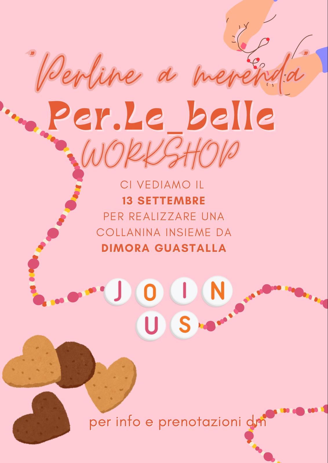 Workshop Perline a merenda 🎀