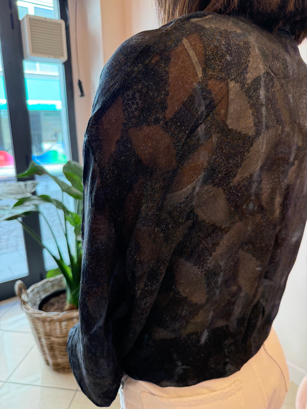Bohemia kimono corto tie dye
