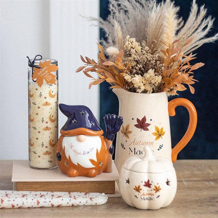 Brocca in ceramica  "Magia d'Autunno"