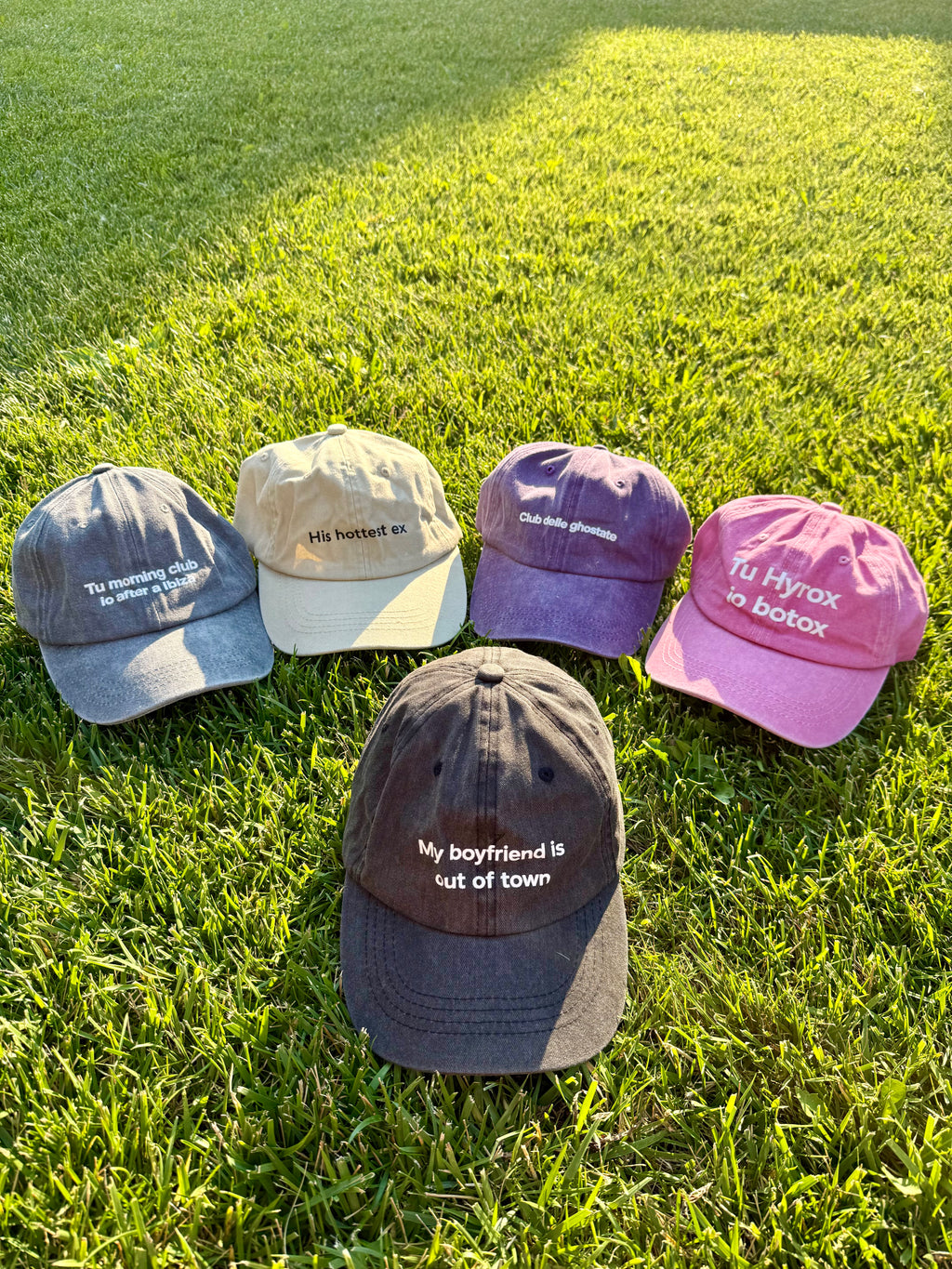 “Choose your mood” cap