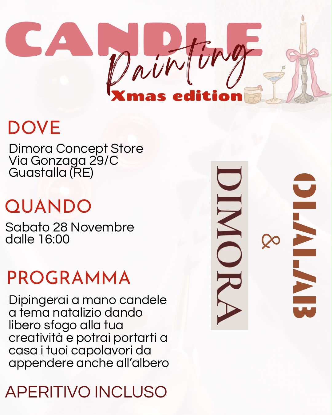 28.11 Candle Painting_Xmas Edition 🎄con Olalab