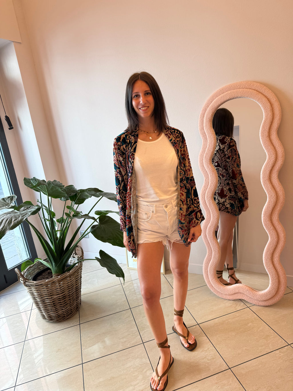 Bohemia kimono velluto