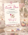07.11 English Tea Cup Candle Class con Sogni & Parole