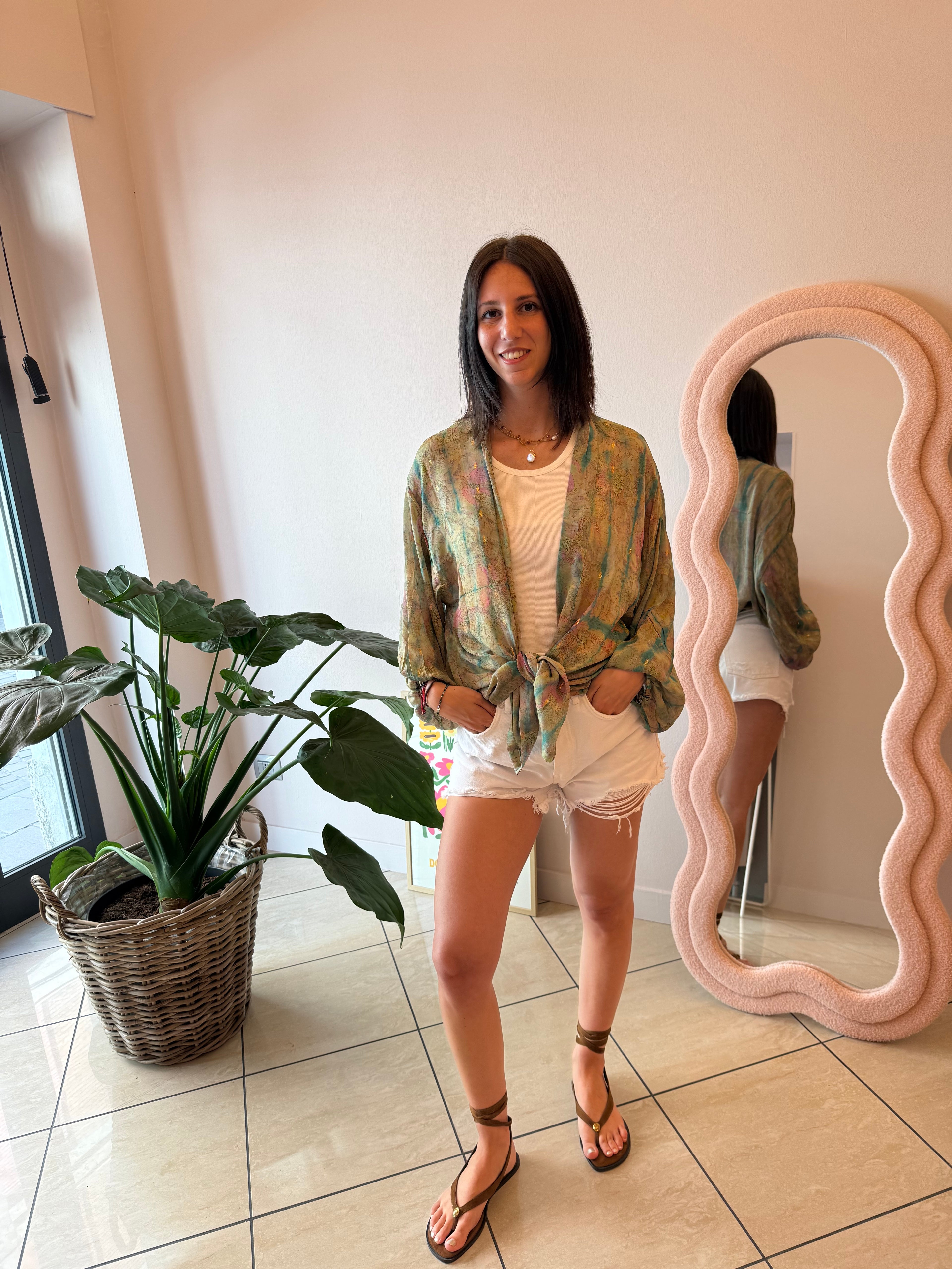 Bohemia kimono corto tie dye 2