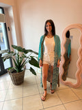 Bohemia maxi kimono seta
