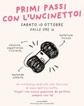 10.10 Primi passi con l’uncinetto in compagnia di Cristina 🧶
