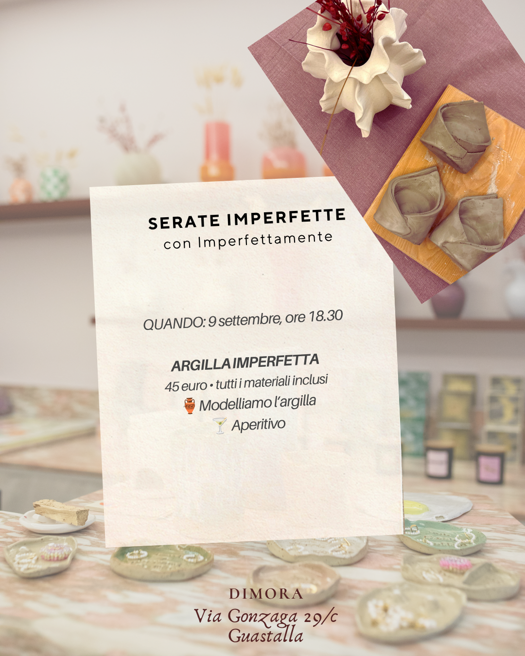 9.09 Serate Imperfette_modelliamo l’argilla