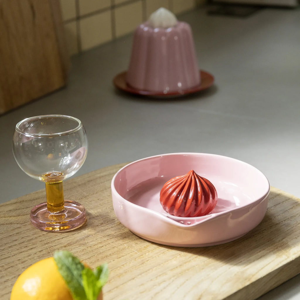 Spremiagrumi pudding pink