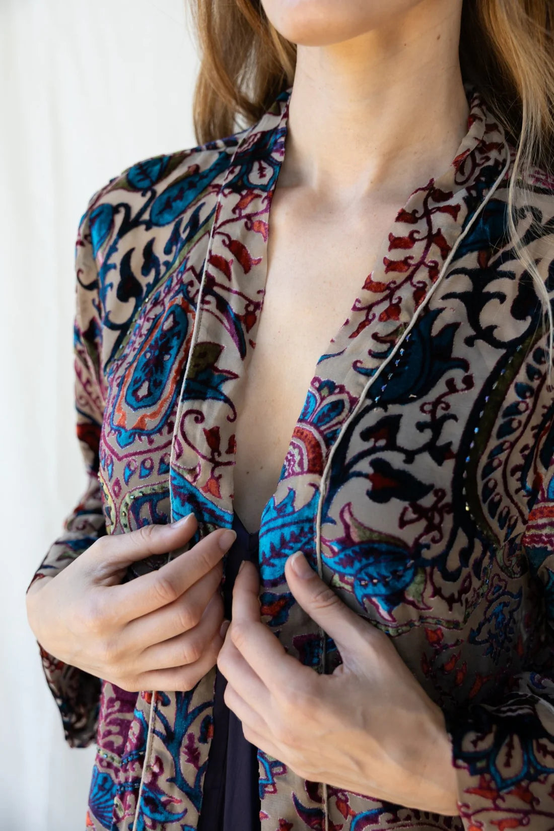 Bohemia kimono velluto