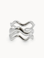 Nuvi anello Triple Wave