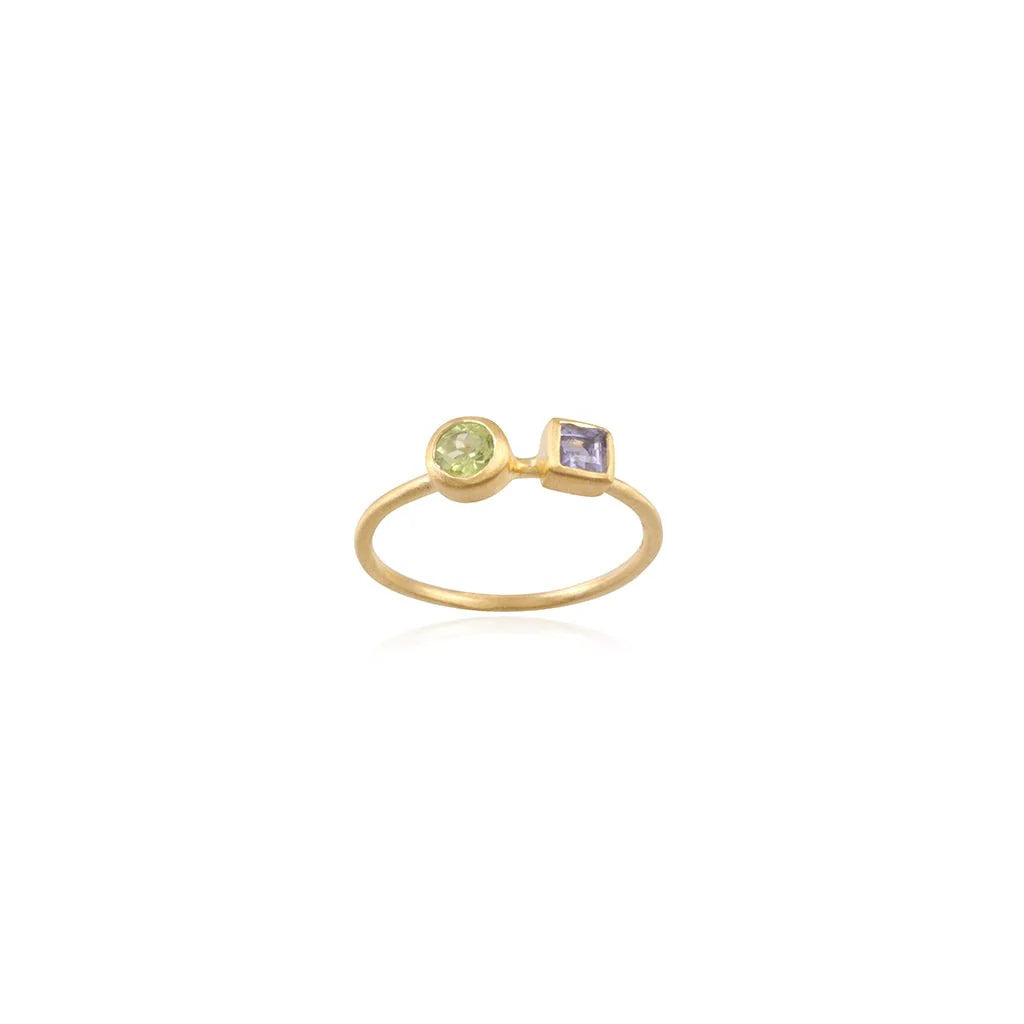 Bohemia anello gemstones