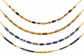 Bohemia collana corta colorata