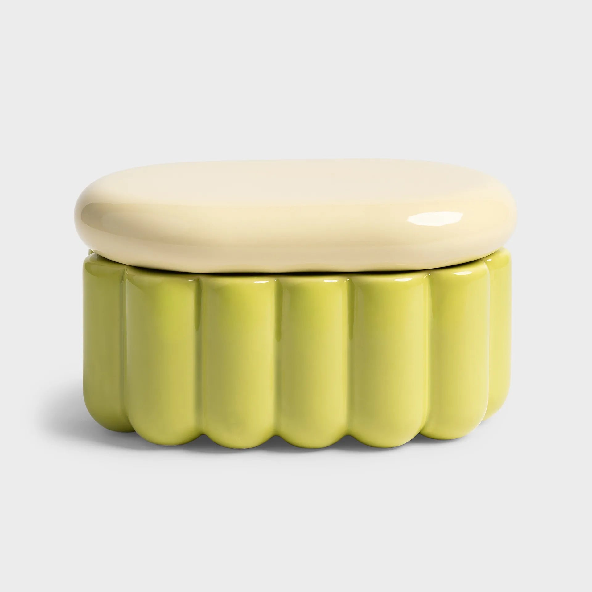 Klevering jar charlo pear green
