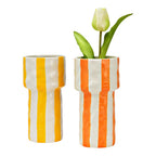 Vaso righe ceramica