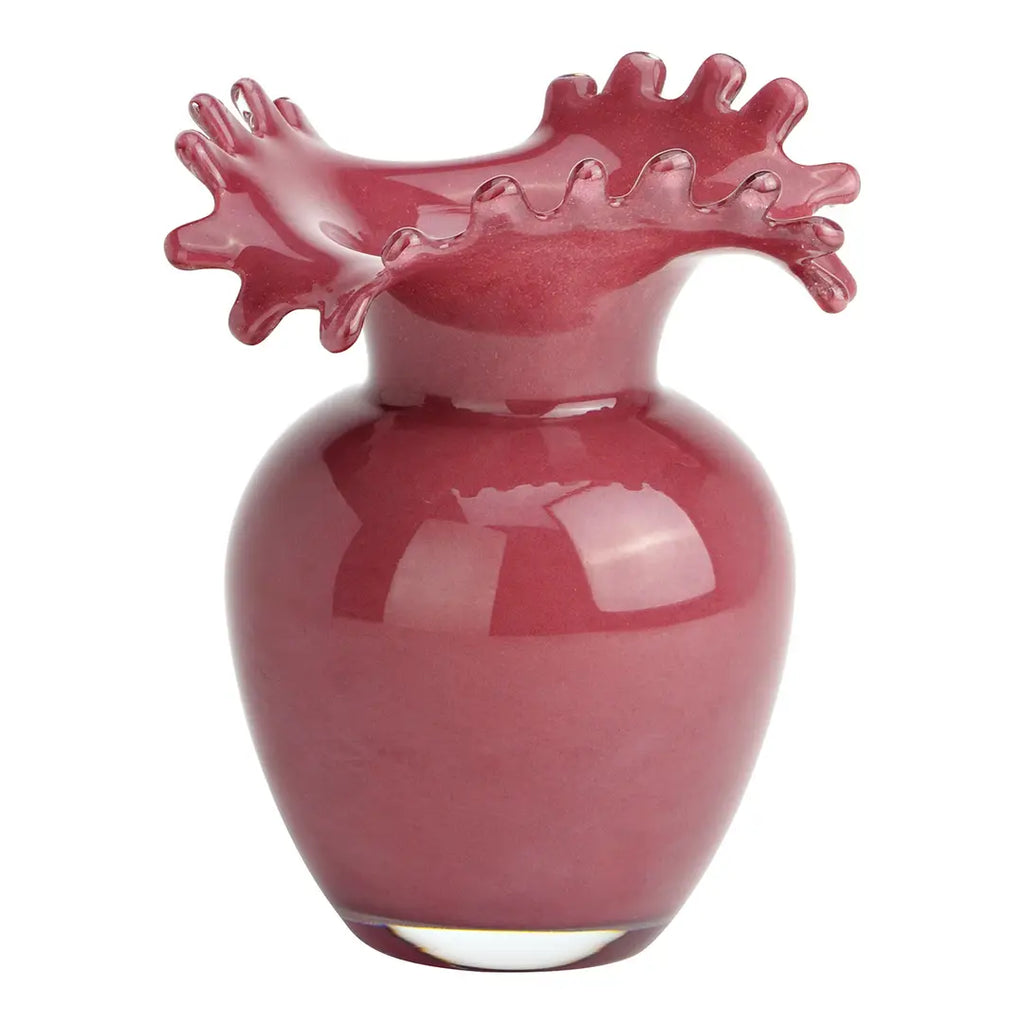 Vaso vetro medusa