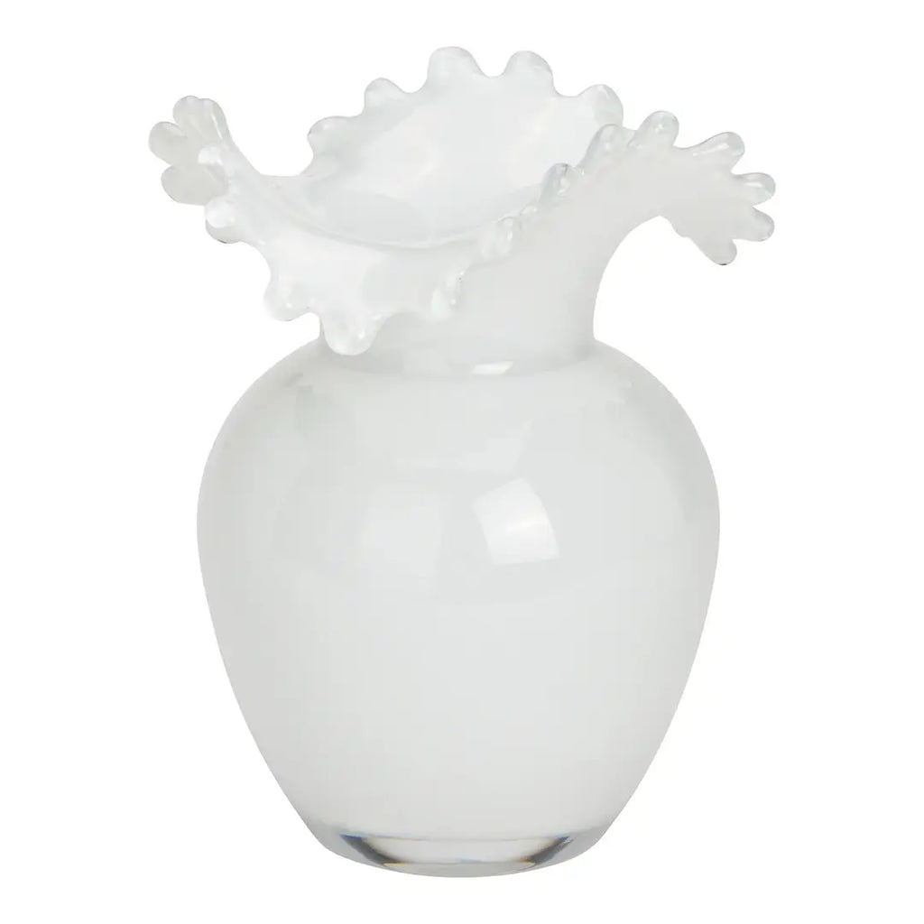 Vaso vetro medusa