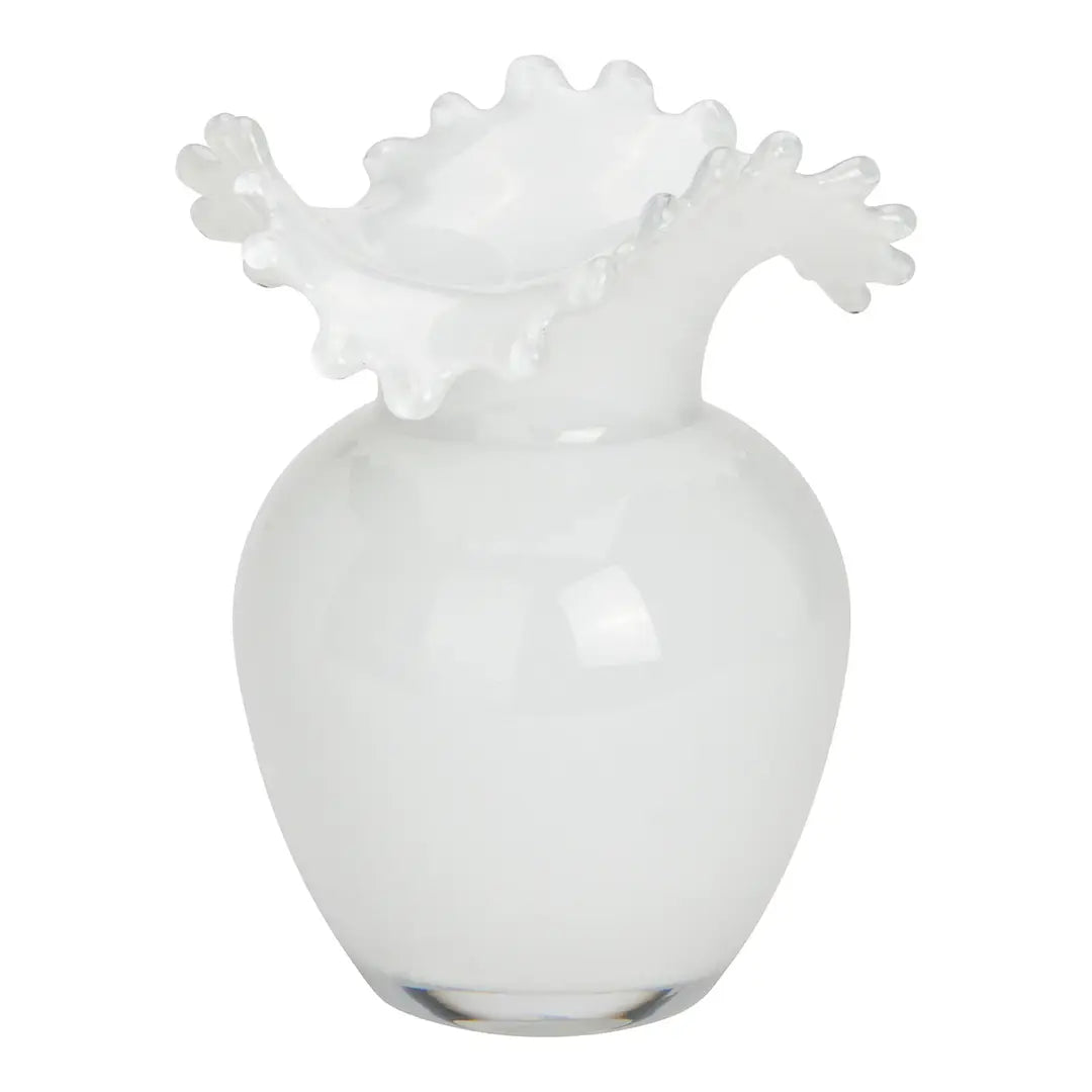 Vaso vetro medusa