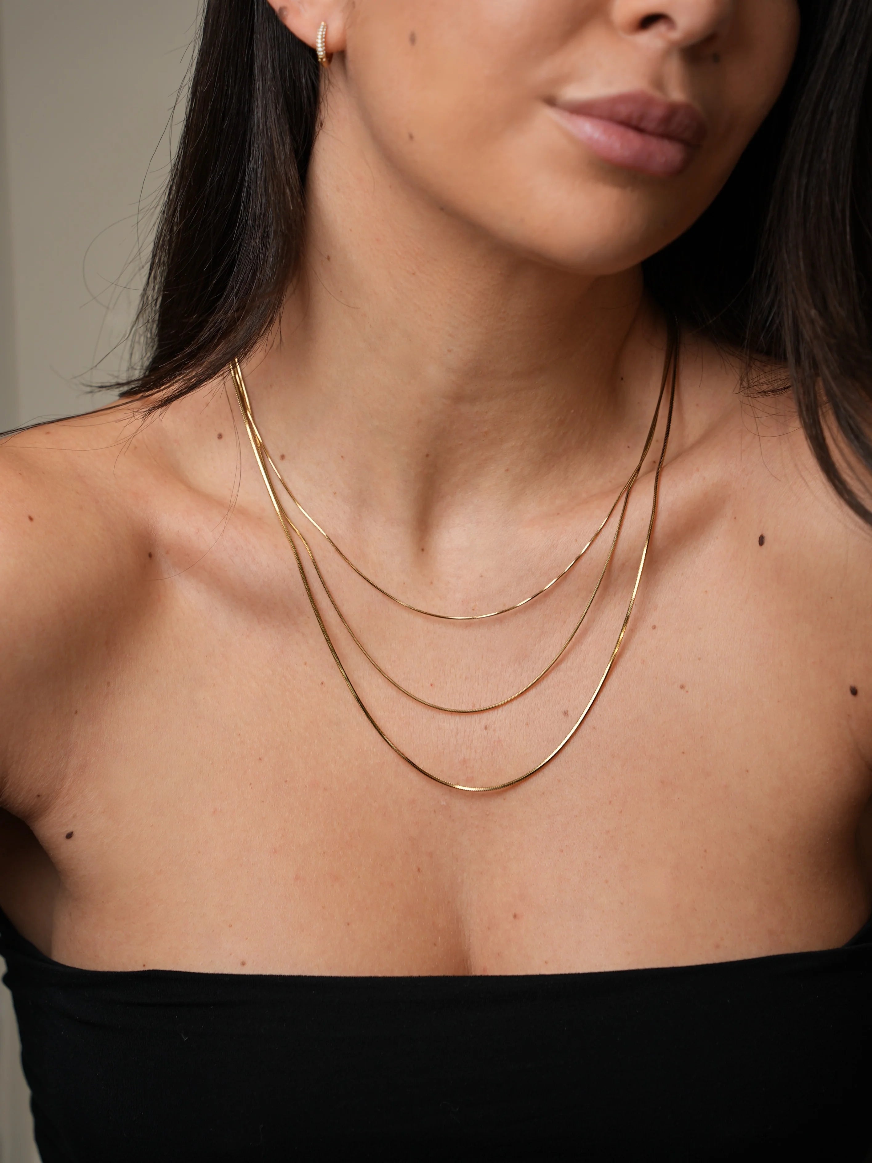Nuvi collana triple snake