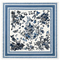 Foulard farfalle 70x70