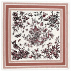 Foulard farfalle 70x70