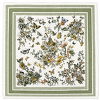 Foulard farfalle 70x70