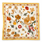 Foulard bloom 70x70