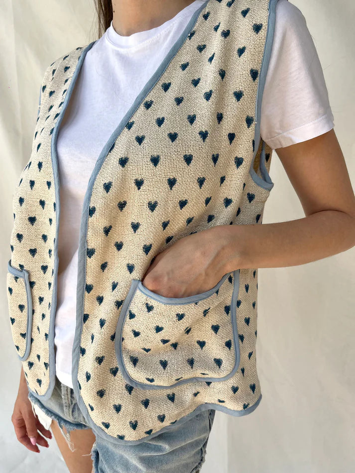 Bohemia Meli vest azzurro