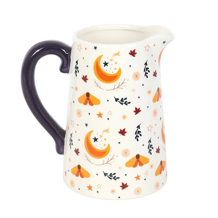 Brocca in ceramica Magia d'autunno luna