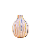 Vaso Hilio sfera righe colorate