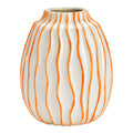 Vaso ventaglio arancione