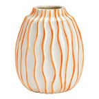 Vaso ventaglio arancione