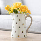 Brocca per fiori in ceramica ape