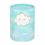 Candela Cloud Print alla lavanda e camomilla